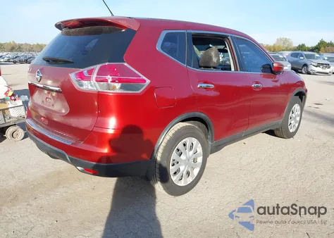 2015 Nissan Rogue S from USA, damaged, VIN KNMAT2MT7FP570315